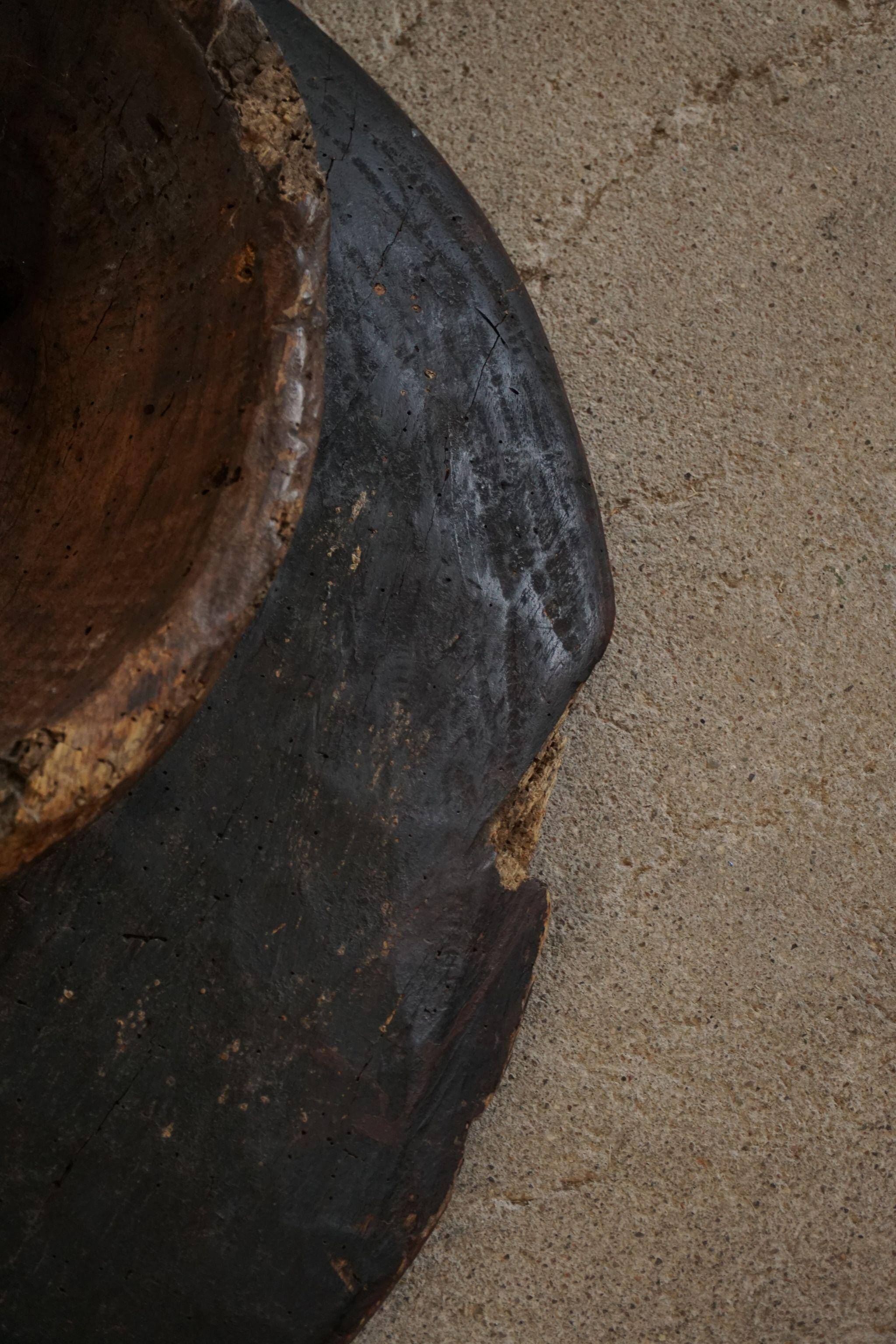 Grand Baule tribal mask Kple Kple African wooden, Ivory Coast, mid-20th century.