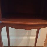 Bedside cherry wood louis XV style