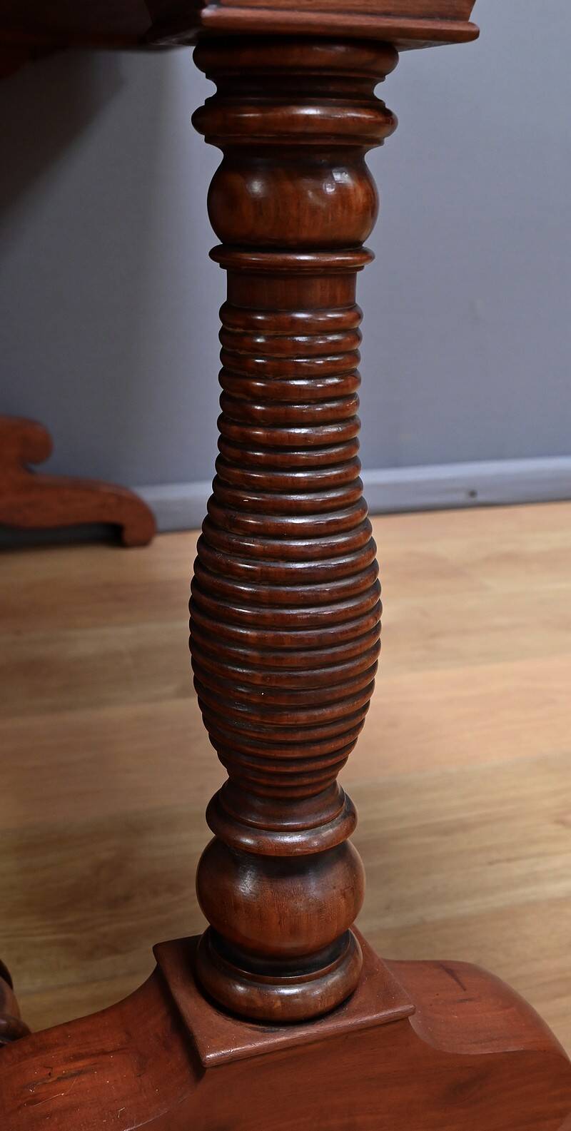 Mahogany Desk Table, Louis-Philippe period – 1st half of the 19th century