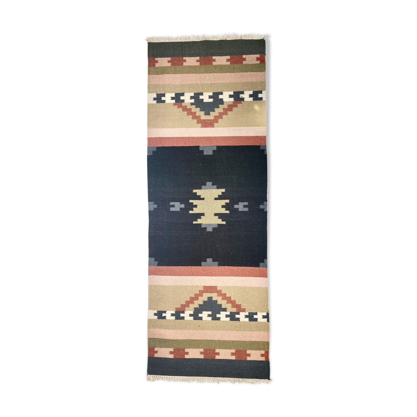 Oriental Kilim in pure wool 88cm x 245cm