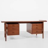 Midcentury Danish desk in teak by Arne Vodder for Sibast 1960s - 180cm