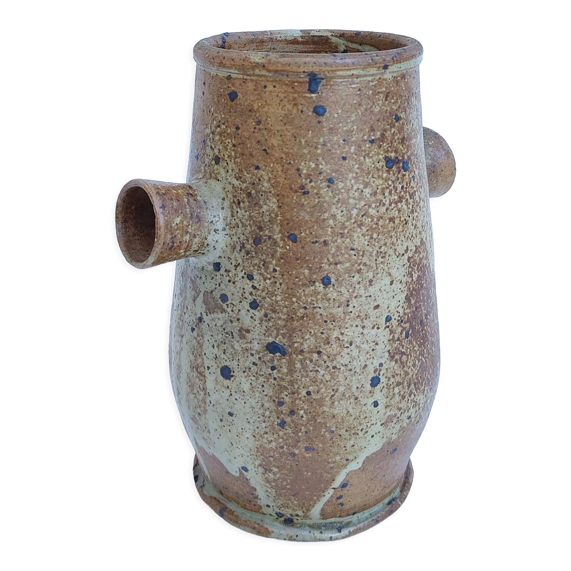 Vase en grés signé la tournerie