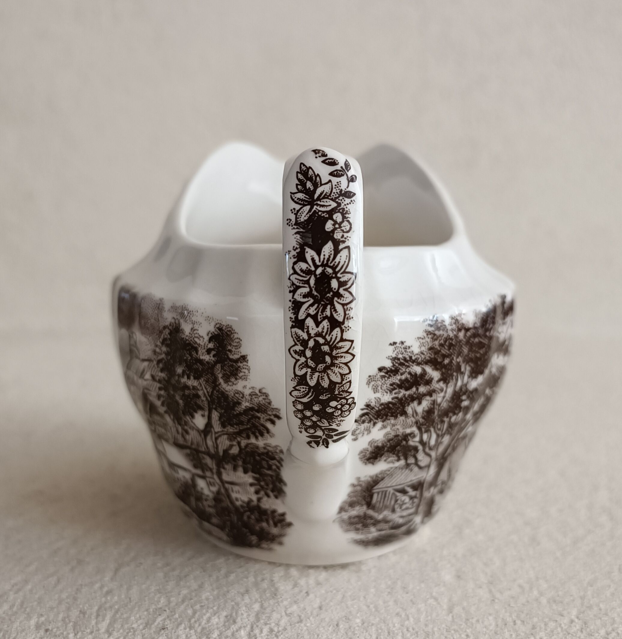 Creamer ironstone British Anchor