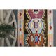 Vintage Turkish Oushak Handmade Wool Cotton Beige Runner Rug 116x282