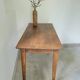 Parisian table in oak and pitch pine