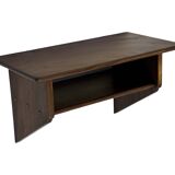 Vintage Danish rosewood wall shelf open floating shelf 60s design