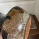 Old Vase Pot ATELIER ART LABREC Glazed Stoneware Green Brown France Pottery