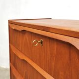 Vintage Danish design chest of drawers cabinet ‘double’