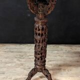 Indochinese tripod saddle in ironwood