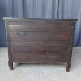 Restoration period chest of drawers in walnut