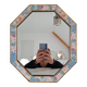 Vintage octagon mirror