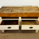 Authentic old butcher's block
