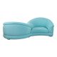 Toi et Moi sofa in jersey by Arpex International, Rome, Italy, 1970.
