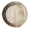 Vintage round wicker