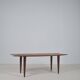 Danish coffee table in solid wood with beautiful design, 1960s