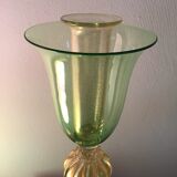 Murano glass candlestick