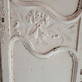 Pair old weathered doors height 154 cm