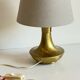 Lampe en laiton vintage