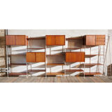 Teak shelving system by Christian Holzäpfel for Holzäpfel KG