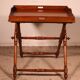 Servant Butler Tray in solid mahogany from the early 19th century.
