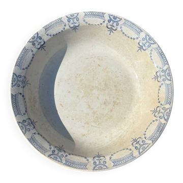 Hollow round plate Moulin des Loups & Hamage
