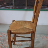 Twentieth straw beech chairs