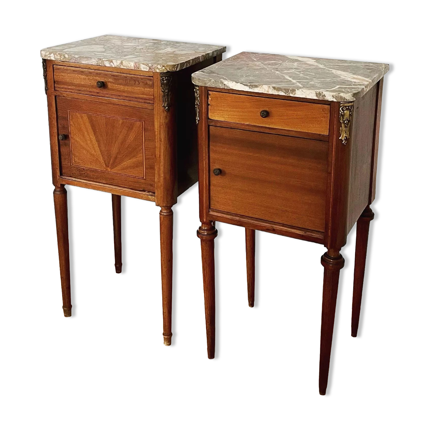 Paire de chevets 1900