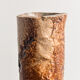 Vase soliflore en grès d'atelier décor épis de blé incisés, années 70