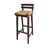 Tabouret bois et corde