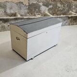 Large rounded wooden trunk