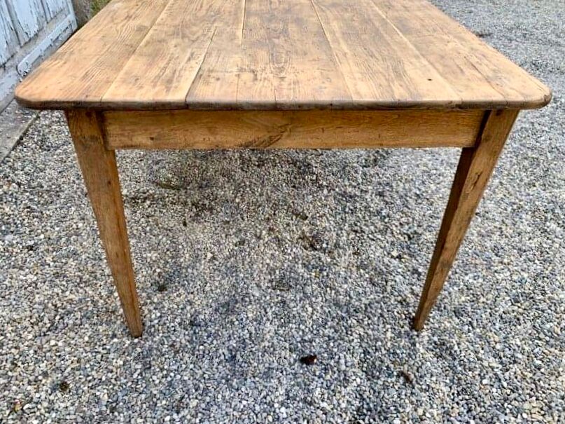 Large bistro table old farmhouse table solid wood Length 200 x Width 98 cm