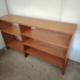Solid oak bookcase