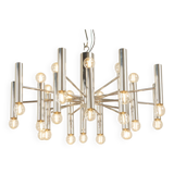 70s Chandelier by Doria Leuchten