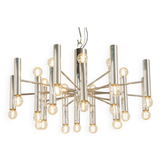 70s Chandelier by Doria Leuchten