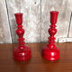 Old candle holders le bon marché turned wood