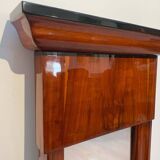 Small Biedermeier Wall Mirror, Cherry Veneer, South Germany, circa 1820