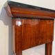 Small Biedermeier Wall Mirror, Cherry Veneer, South Germany, circa 1820
