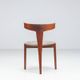 Erik Andersen & Palle Pedersen T-chair model 68 in teak Randers Denmark 1960
