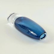 Signed Large Scandinavian Glass Vase by Vicke Lindstrand for Kosta, 1960s