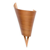 Wooden wall light