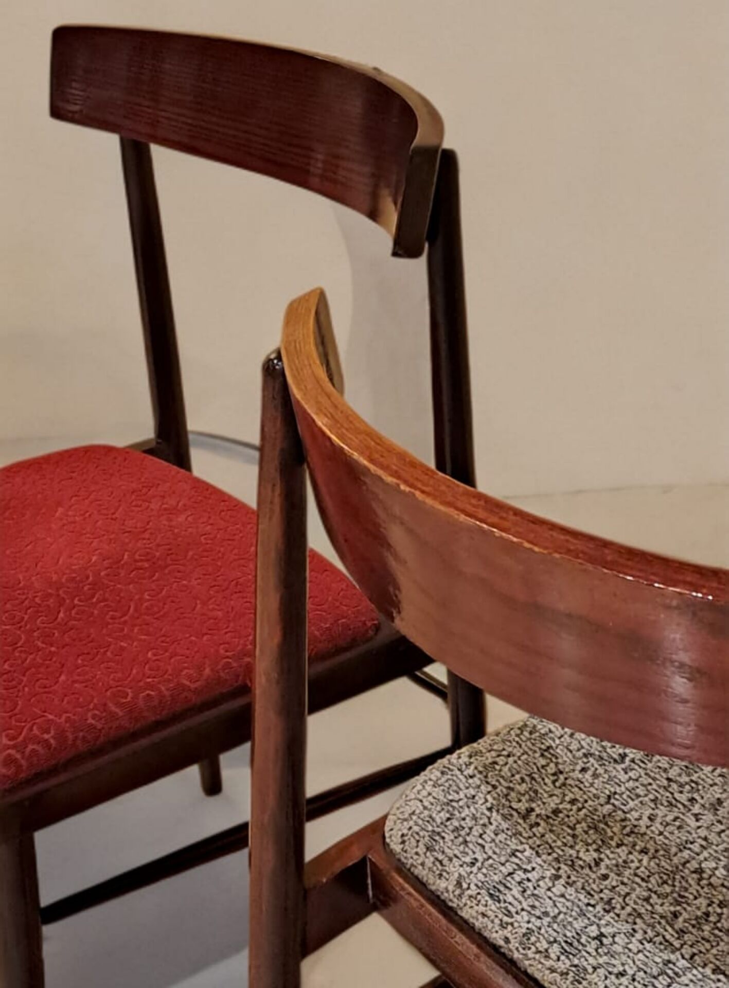 Pair of TON chairs, Czechoslovak vintage 1970s