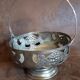 Coupe sur pied  métal  vintage