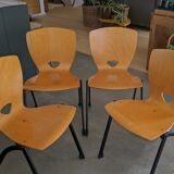 4 chairs 60s