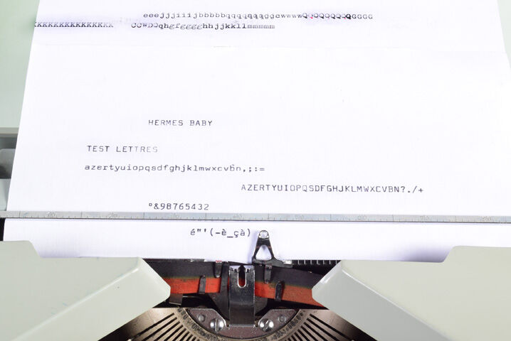 Hermes Baby typewriter