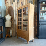 Vitrine vintage en chêne années 50 (rénovée)