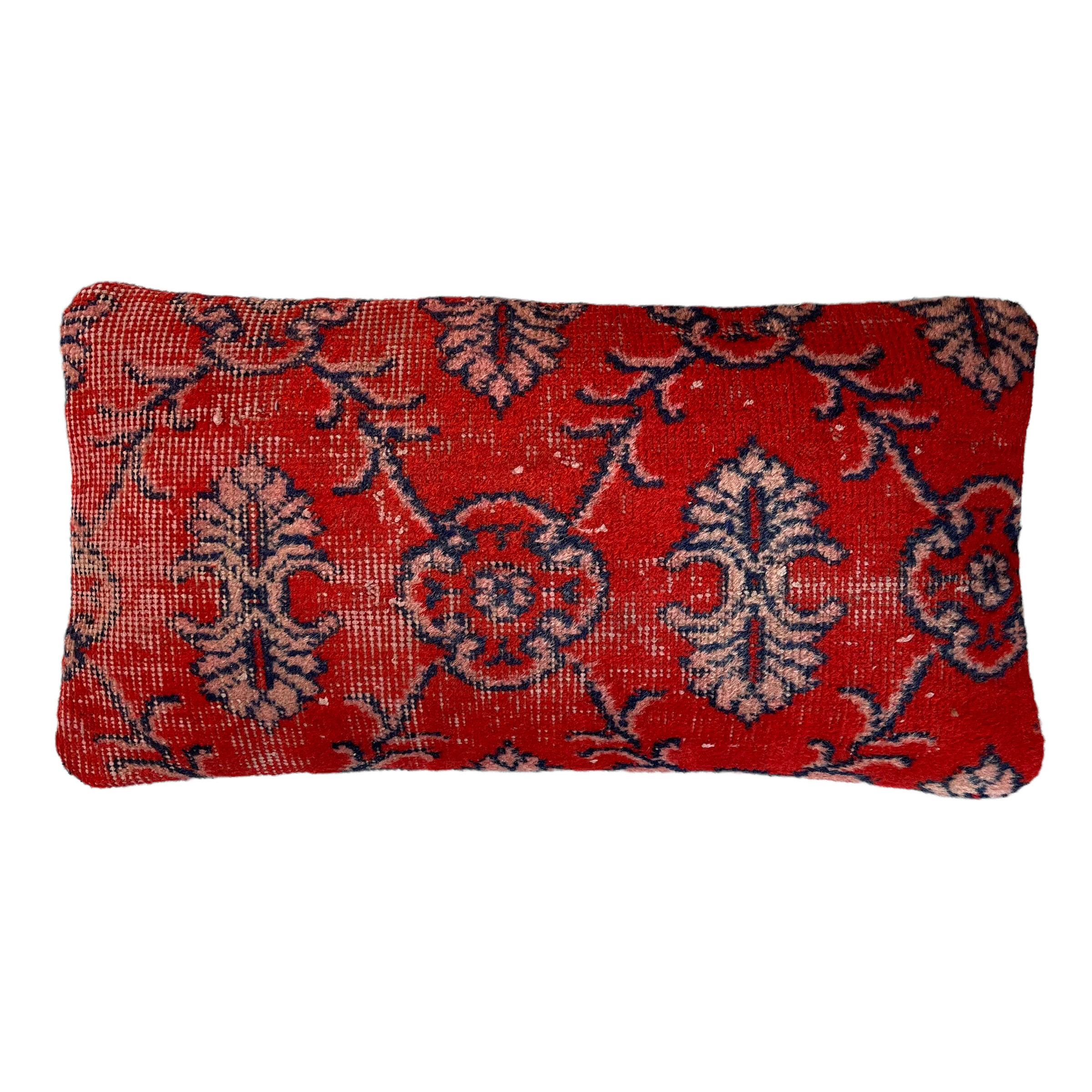Vintage turkish handmade cushion cover , 30 x 60 cm
