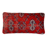 Vintage turkish handmade cushion cover , 30 x 60 cm