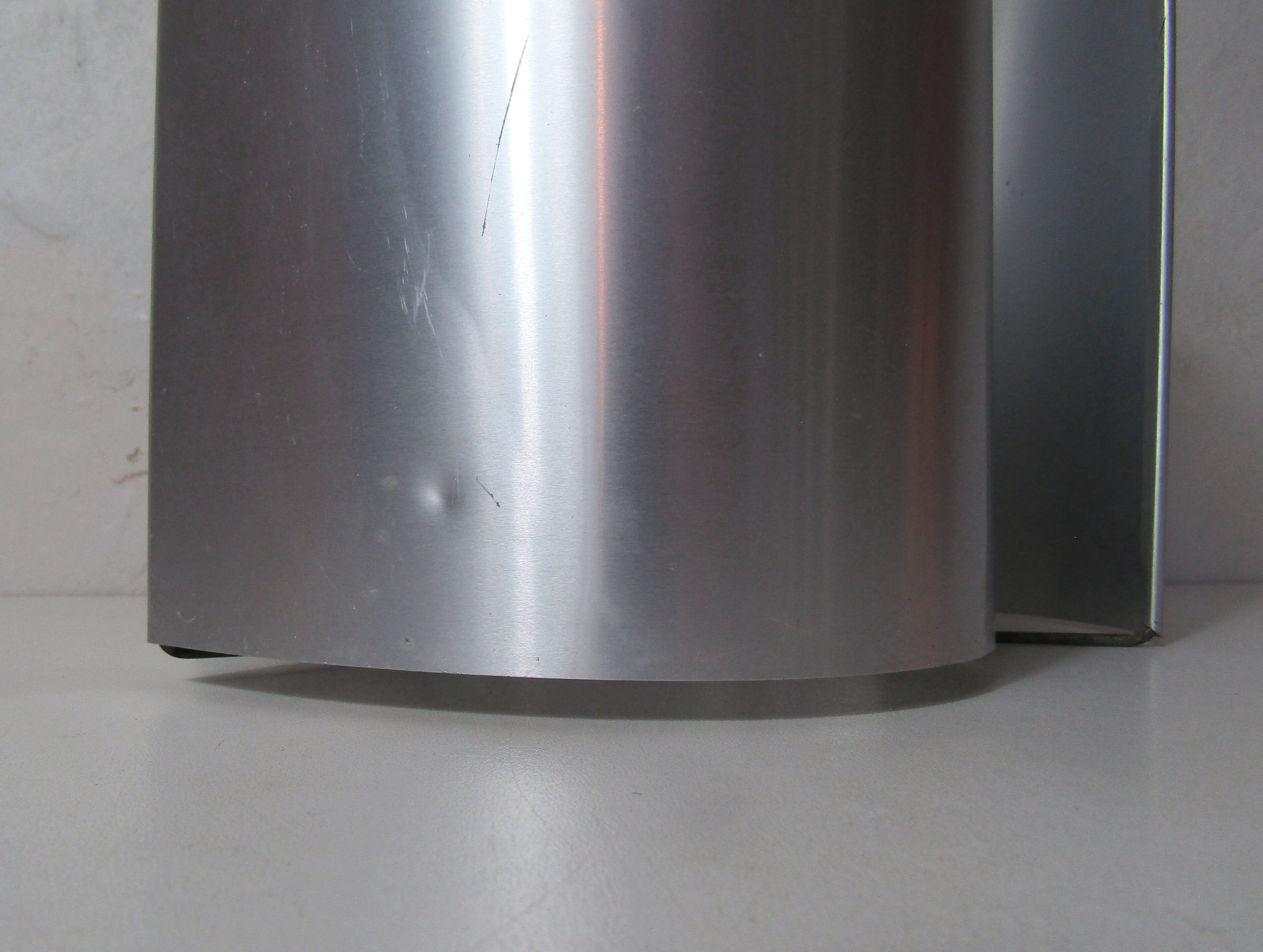 Max Sauze design brushed aluminum hanging lamp