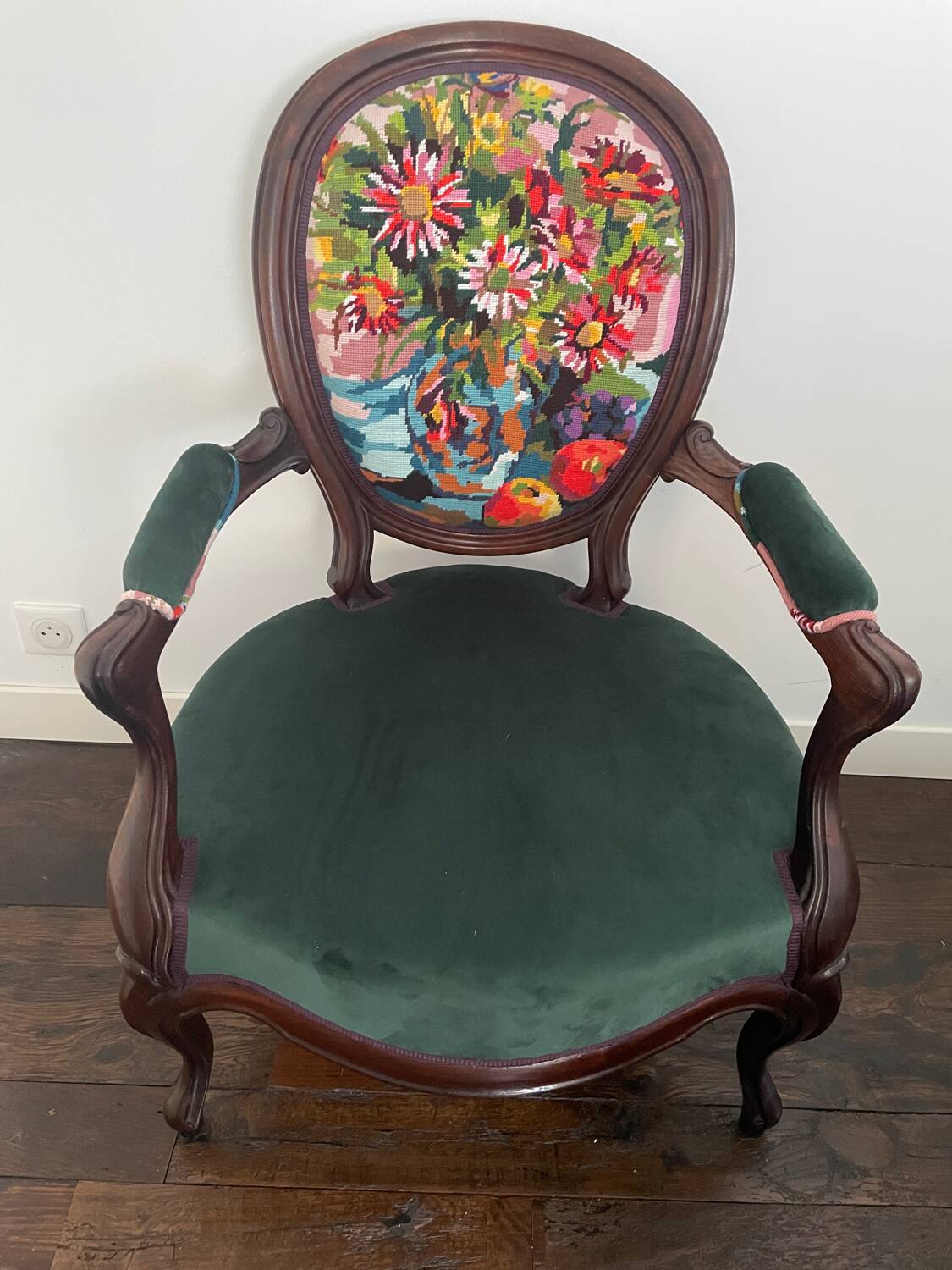 Louis Philippe armchair in rosewood