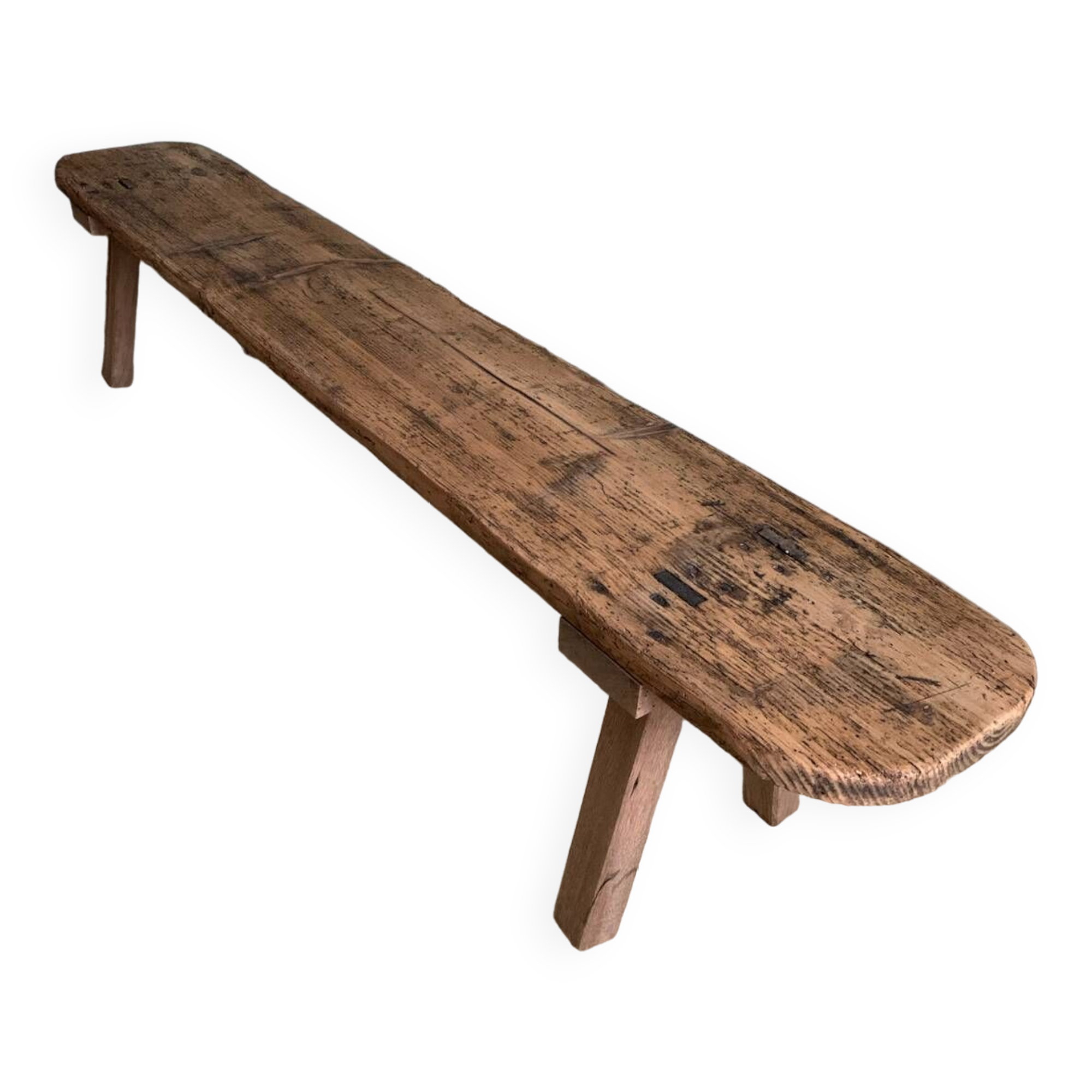 Wood bench